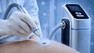 تصویری شاخص و مفهومی برای کرایو و استفاده از دستگاه کرایو